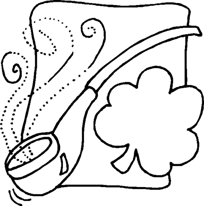 Dessin à colorier: Saint Patrick (Fêtes et Occasions spéciales) #57946 - Coloriages à Imprimer Gratuits