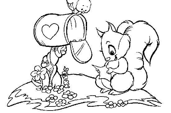 Dessin à colorier: Saint Valentin (Fêtes et Occasions spéciales) #54184 - Coloriages à Imprimer Gratuits