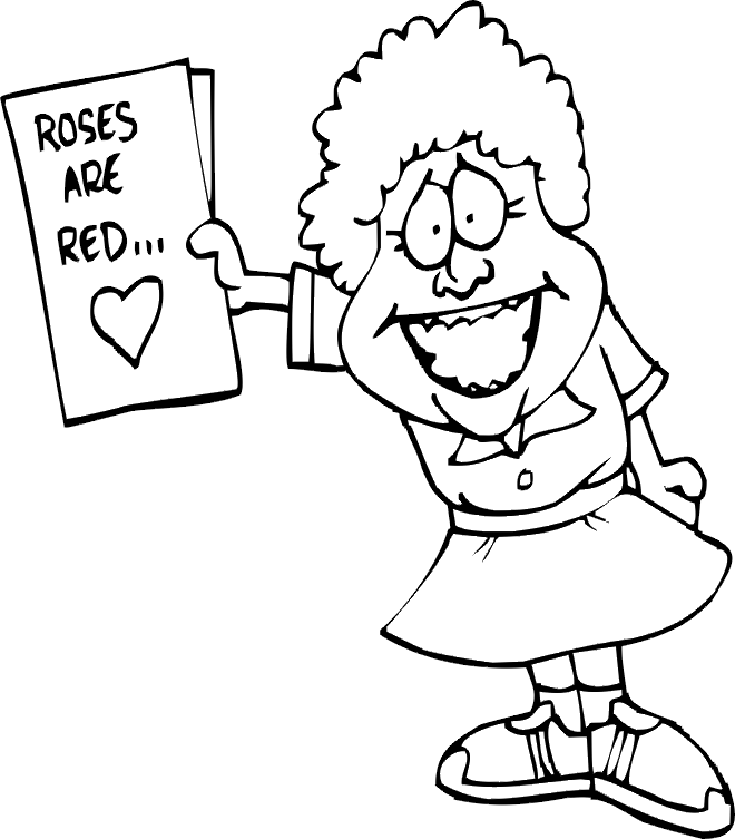 Dessin à colorier: Saint Valentin (Fêtes et Occasions spéciales) #54307 - Coloriages à Imprimer Gratuits