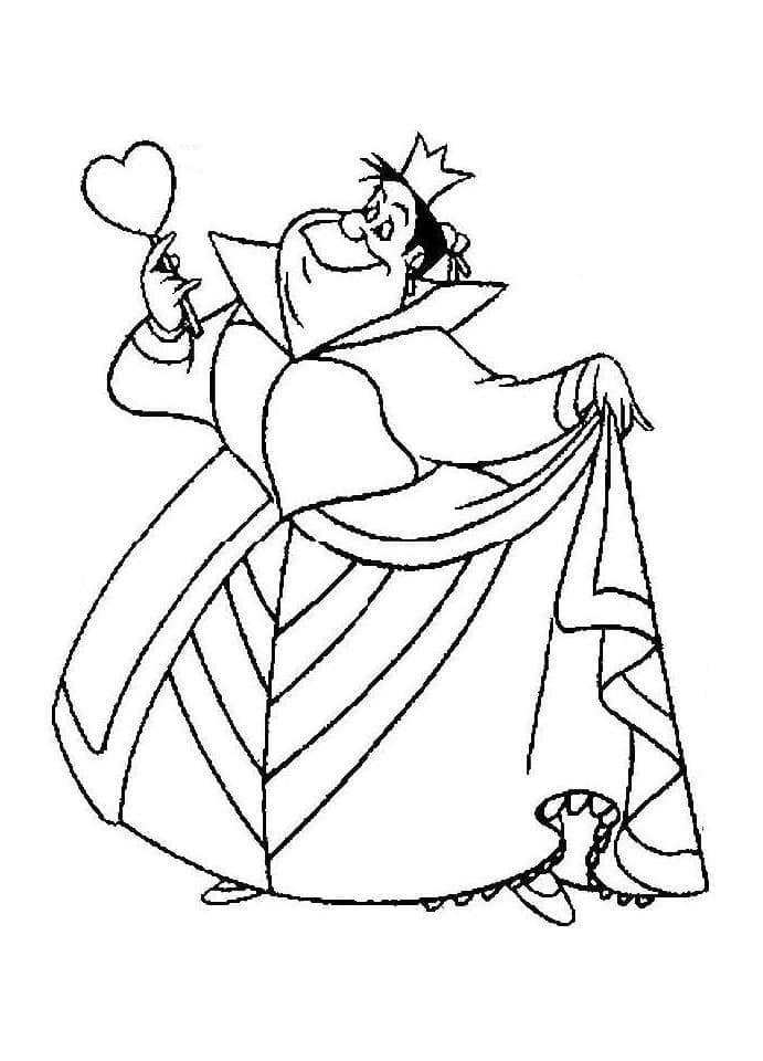 Coloriage Alice au pays des merveilles #202830 à imprimer gratuitement, extrait de la collection Films d'Animation