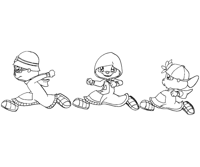 Dessin à colorier: Alvin et les Chipmunks (Films d'animation) #128435 - Coloriages à Imprimer Gratuits