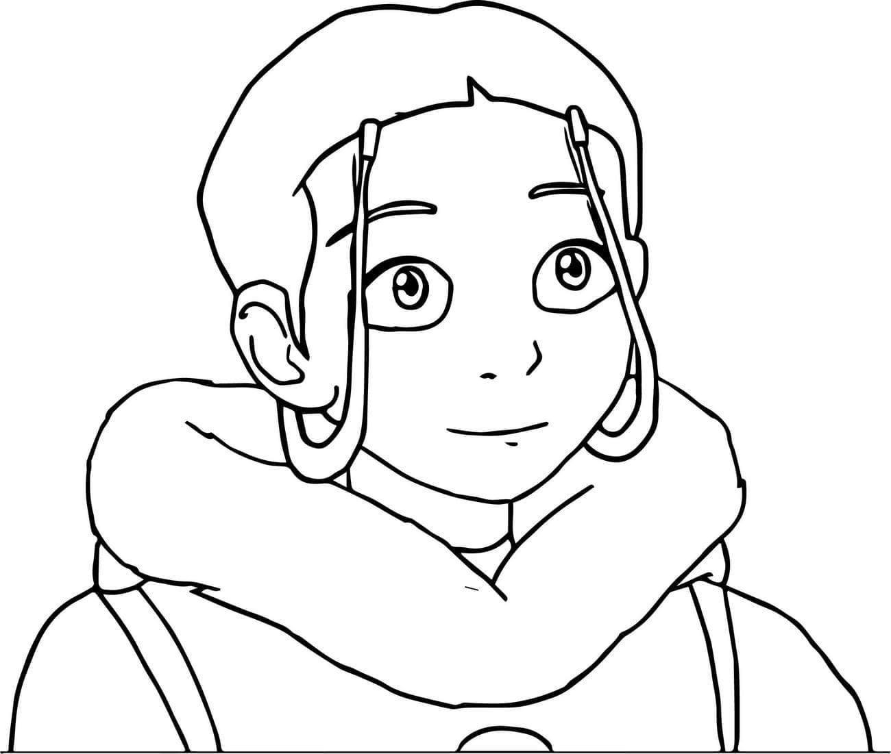 Dessin Avatar, Le Dernier Maître de l’Air #208154 à colorier de la série Films d'Animation, gratuit à télécharger et imprimer