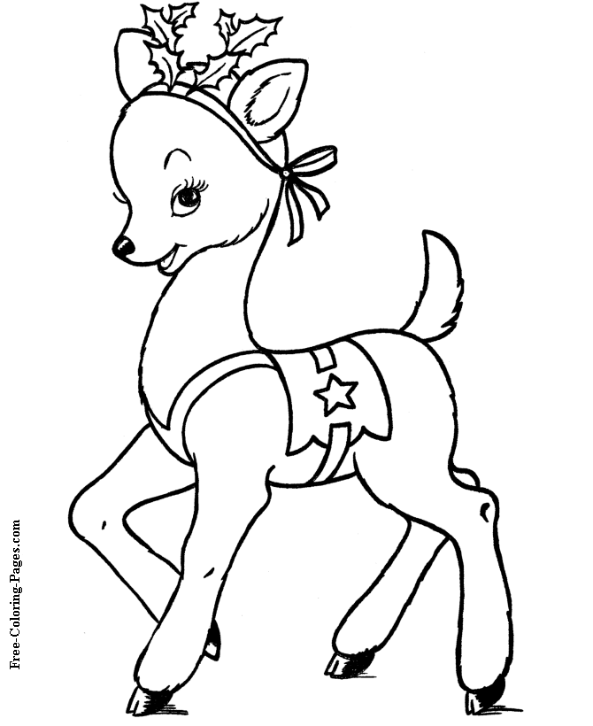 Dessin à colorier: Bambi (Films d'animation) #128790 - Coloriages à Imprimer Gratuits