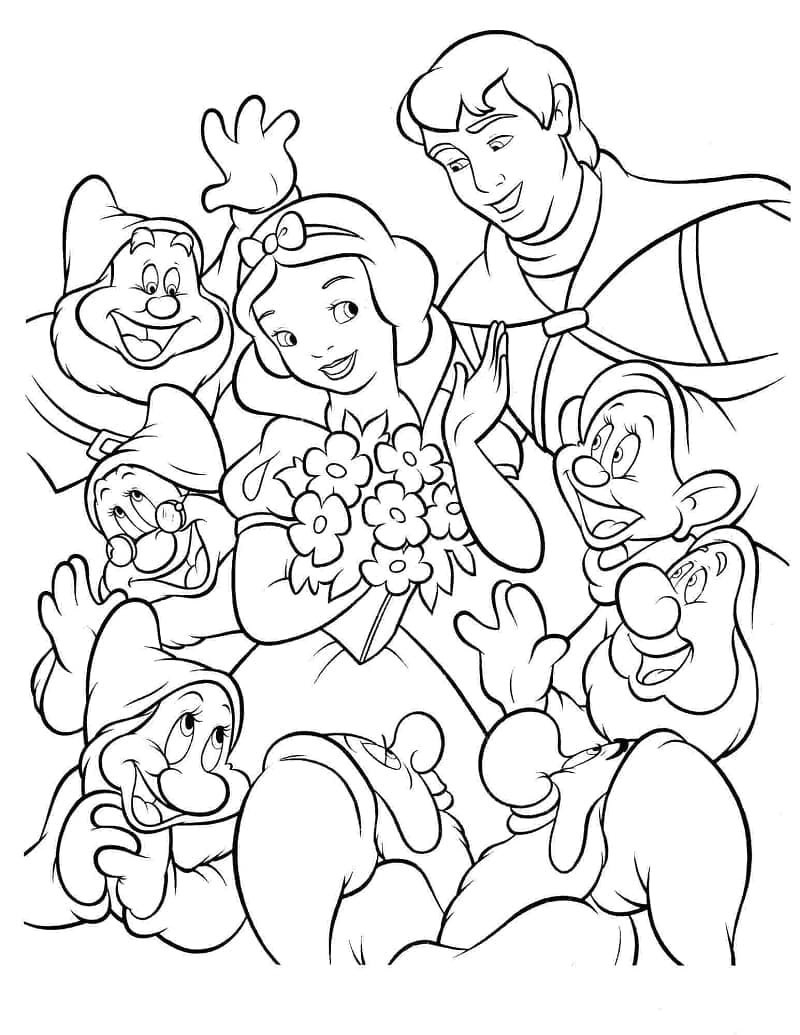 Coloriage gratuit Blanche Neige #178571 de la collection Films d'Animation à imprimer Coloriage gratuit Blanche Neige #178571 de la collection Films d'Animation à imprimer