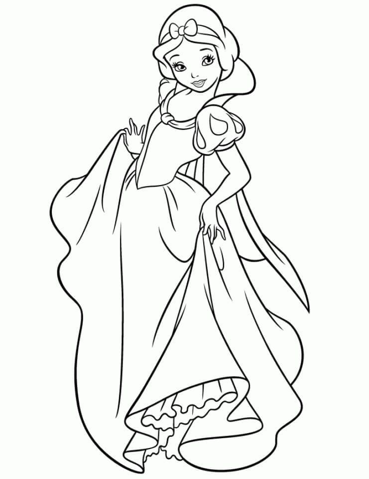 Coloriage gratuit Blanche Neige #178577 de la collection Films d'Animation à imprimer Coloriage gratuit Blanche Neige #178577 de la collection Films d'Animation à imprimer