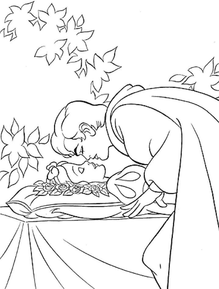 Dessin à colorier: Blanche Neige et les Sept Nains (Films d'animation) #133914 - Coloriages à Imprimer Gratuits