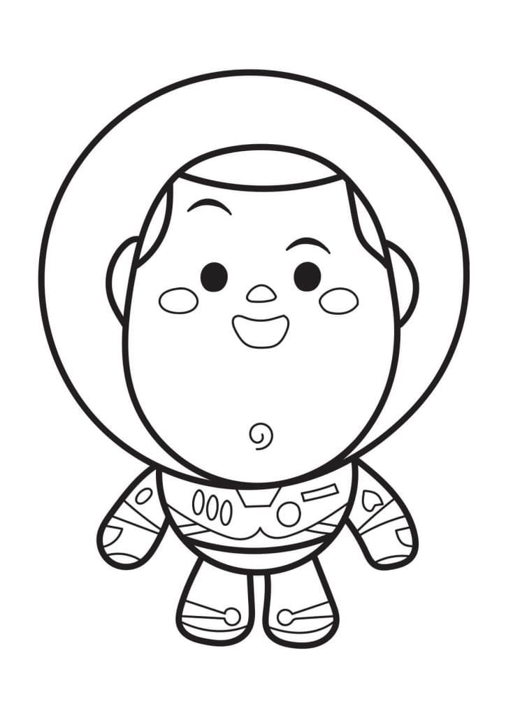 Coloriage gratuit Buzz L Eclair #185059 de la collection Films d'Animation à imprimer