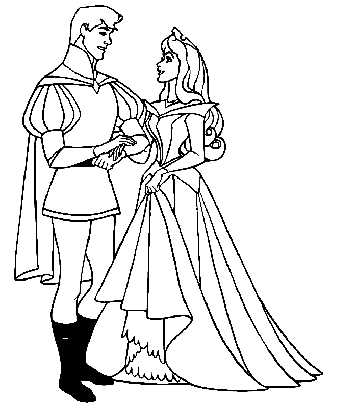 Dessin à colorier: Cendrillon (Films d'animation) #129534 - Coloriages à Imprimer Gratuits