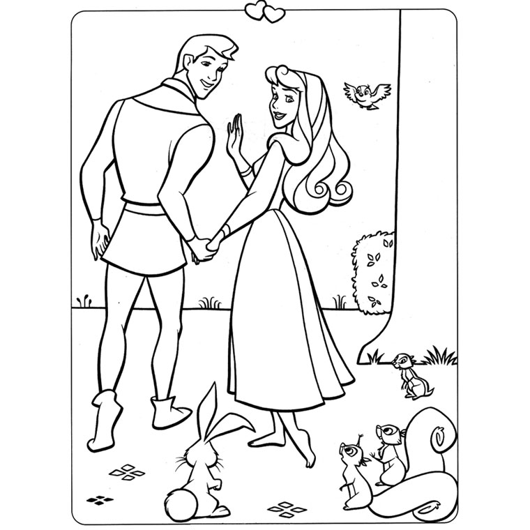 Dessin à colorier: Cendrillon (Films d'animation) #129698 - Coloriages à Imprimer Gratuits