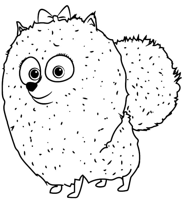 Page de coloriage Comme des Bêtes #206625, collection Films d'Animation, à imprimer et colorier