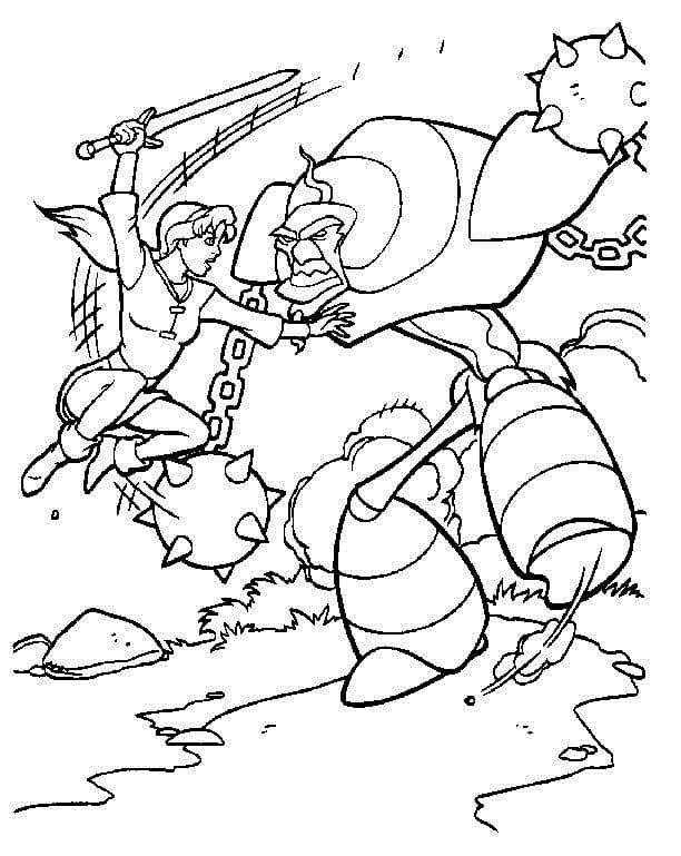 Coloriage gratuit pour enfants et adultes Excalibur, l'épée magique #191954, collection Films d'Animation Coloriage gratuit pour enfants et adultes Excalibur, l'épée magique #191954, collection Films d'Animation
