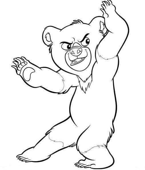 Coloriage gratuit Frère des Ours #210098 de la collection Films d'Animation à imprimer