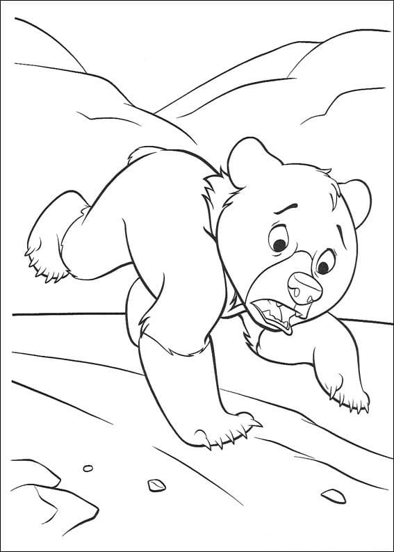 Coloriage gratuit Frère des Ours #210100 de la collection Films d'Animation à imprimer