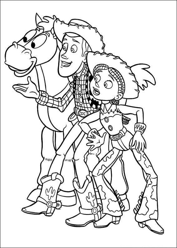 Dessin à colorier: Histoire de jouets (Toy Story) (Films d'animation) #72316 - Coloriages à Imprimer Gratuits