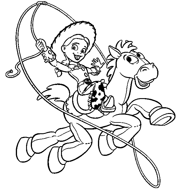 Dessin à colorier: Histoire de jouets (Toy Story) (Films d'animation) #72344 - Coloriages à Imprimer Gratuits