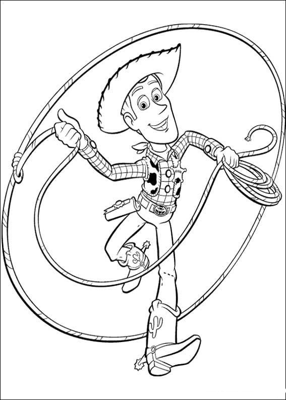 Dessin à colorier: Histoire de jouets (Toy Story) (Films d'animation) #72346 - Coloriages à Imprimer Gratuits