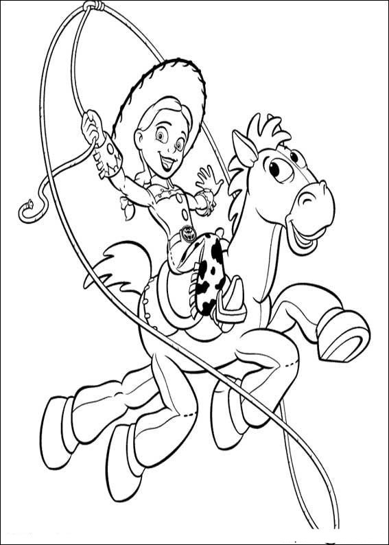 Dessin à colorier: Histoire de jouets (Toy Story) (Films d'animation) #72361 - Coloriages à Imprimer Gratuits