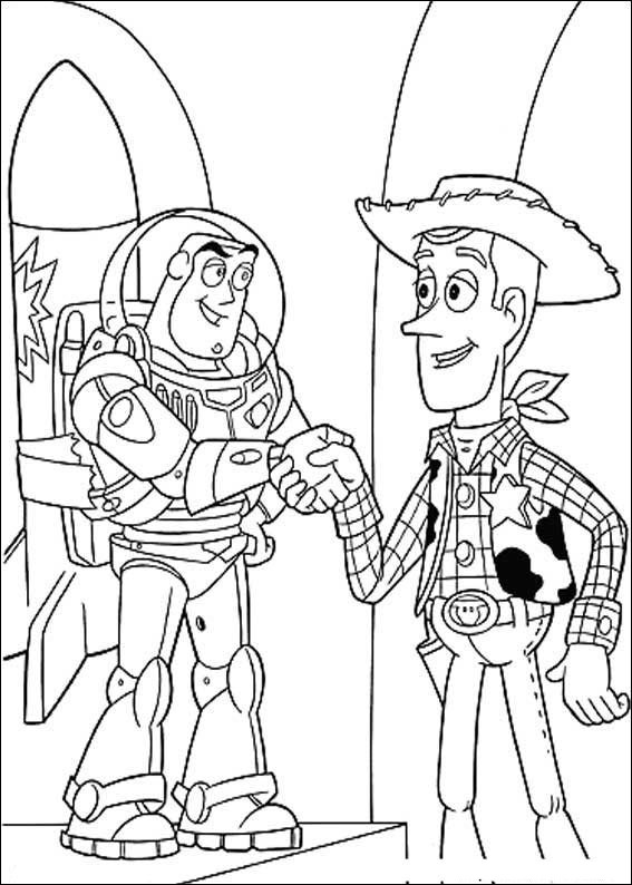 Dessin à colorier: Histoire de jouets (Toy Story) (Films d'animation) #72404 - Coloriages à Imprimer Gratuits