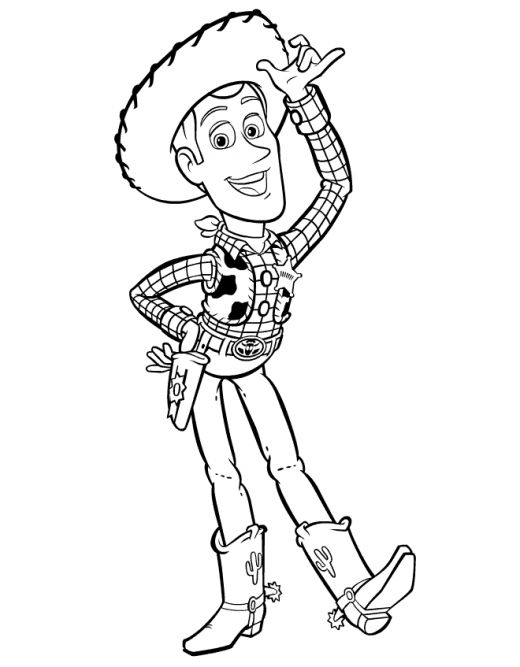 Dessin à colorier: Histoire de jouets (Toy Story) (Films d'animation) #72420 - Coloriages à Imprimer Gratuits