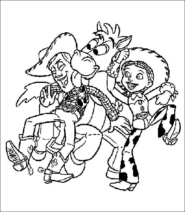 Dessin à colorier: Histoire de jouets (Toy Story) (Films d'animation) #72422 - Coloriages à Imprimer Gratuits