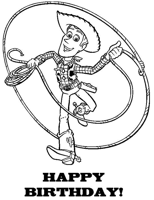 Dessin à colorier: Histoire de jouets (Toy Story) (Films d'animation) #72442 - Coloriages à Imprimer Gratuits