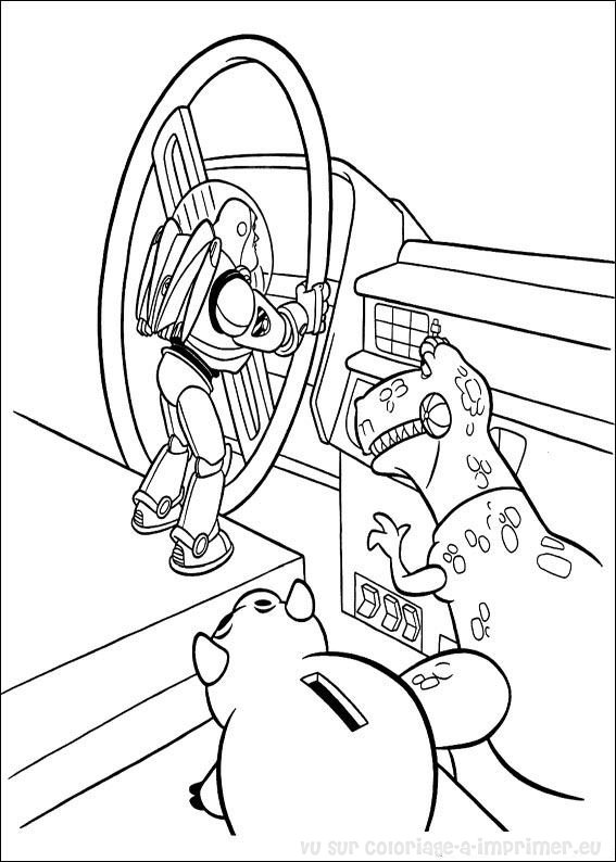 Dessin à colorier: Histoire de jouets (Toy Story) (Films d'animation) #72451 - Coloriages à Imprimer Gratuits