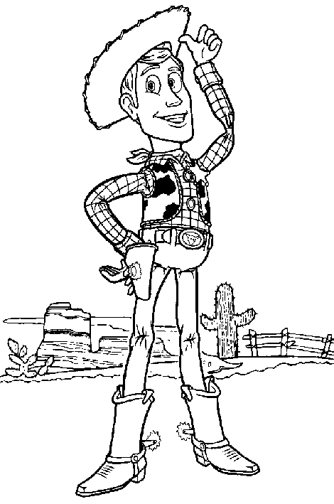 Dessin à colorier: Histoire de jouets (Toy Story) (Films d'animation) #72461 - Coloriages à Imprimer Gratuits