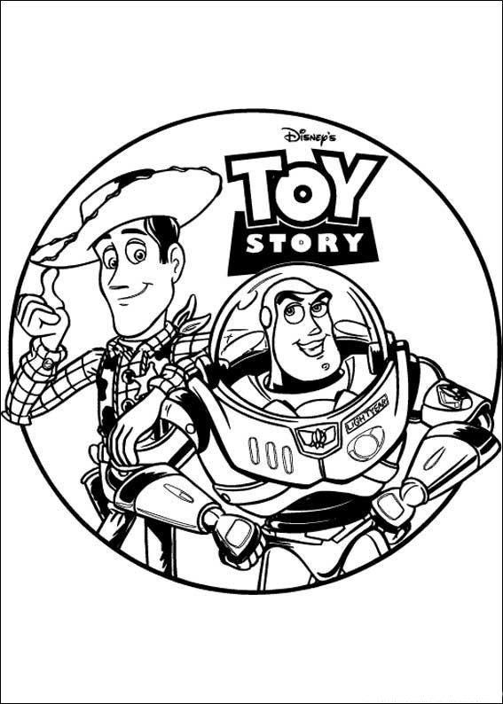 Dessin à colorier: Histoire de jouets (Toy Story) (Films d'animation) #72490 - Coloriages à Imprimer Gratuits