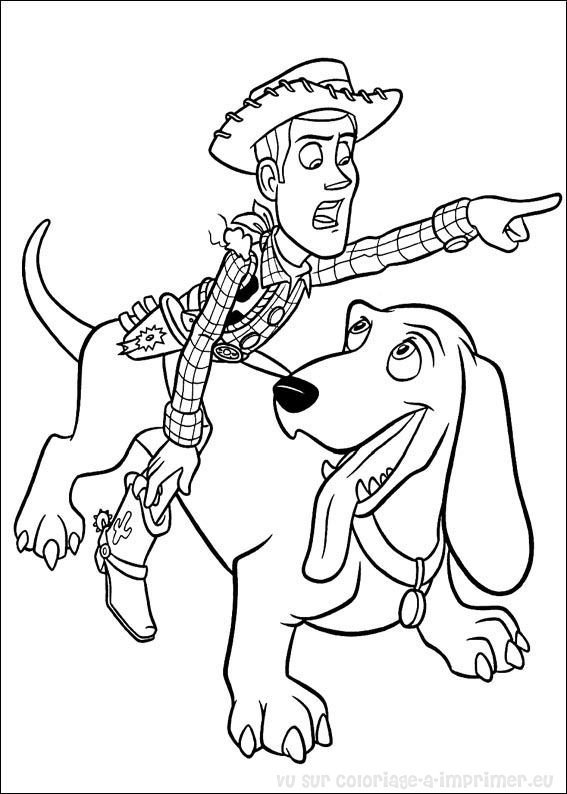 Dessin à colorier: Histoire de jouets (Toy Story) (Films d'animation) #72515 - Coloriages à Imprimer Gratuits