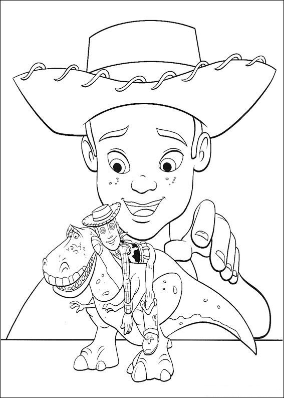 Dessin à colorier: Histoire de jouets (Toy Story) (Films d'animation) #72529 - Coloriages à Imprimer Gratuits