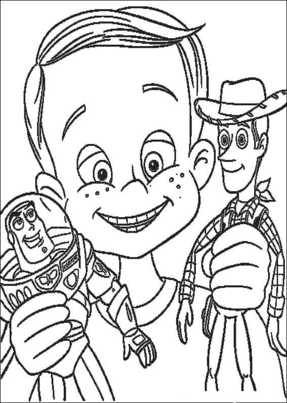 Dessin à colorier: Histoire de jouets (Toy Story) (Films d'animation) #72538 - Coloriages à Imprimer Gratuits