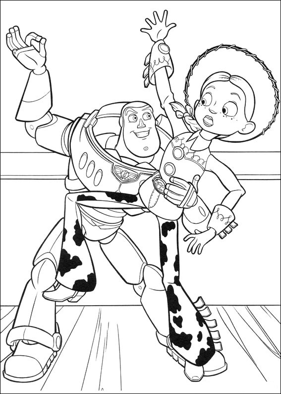 Dessin à colorier: Histoire de jouets (Toy Story) (Films d'animation) #72551 - Coloriages à Imprimer Gratuits