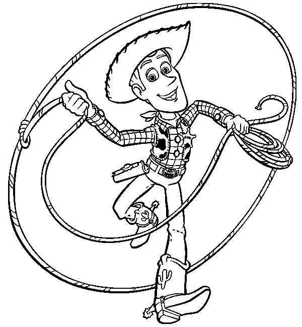 Dessin à colorier: Histoire de jouets (Toy Story) (Films d'animation) #72555 - Coloriages à Imprimer Gratuits