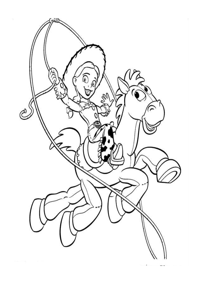 Dessin à colorier: Histoire de jouets (Toy Story) (Films d'animation) #72600 - Coloriages à Imprimer Gratuits