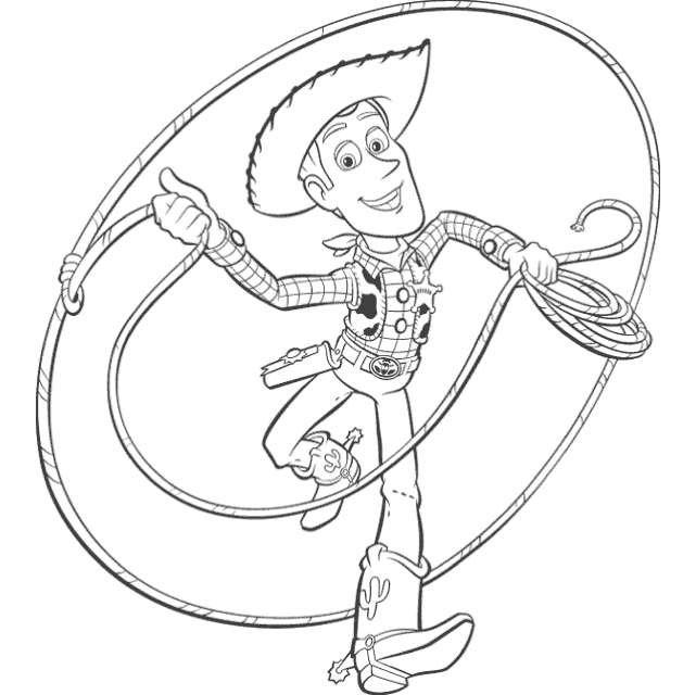 Dessin à colorier: Histoire de jouets (Toy Story) (Films d'animation) #72615 - Coloriages à Imprimer Gratuits