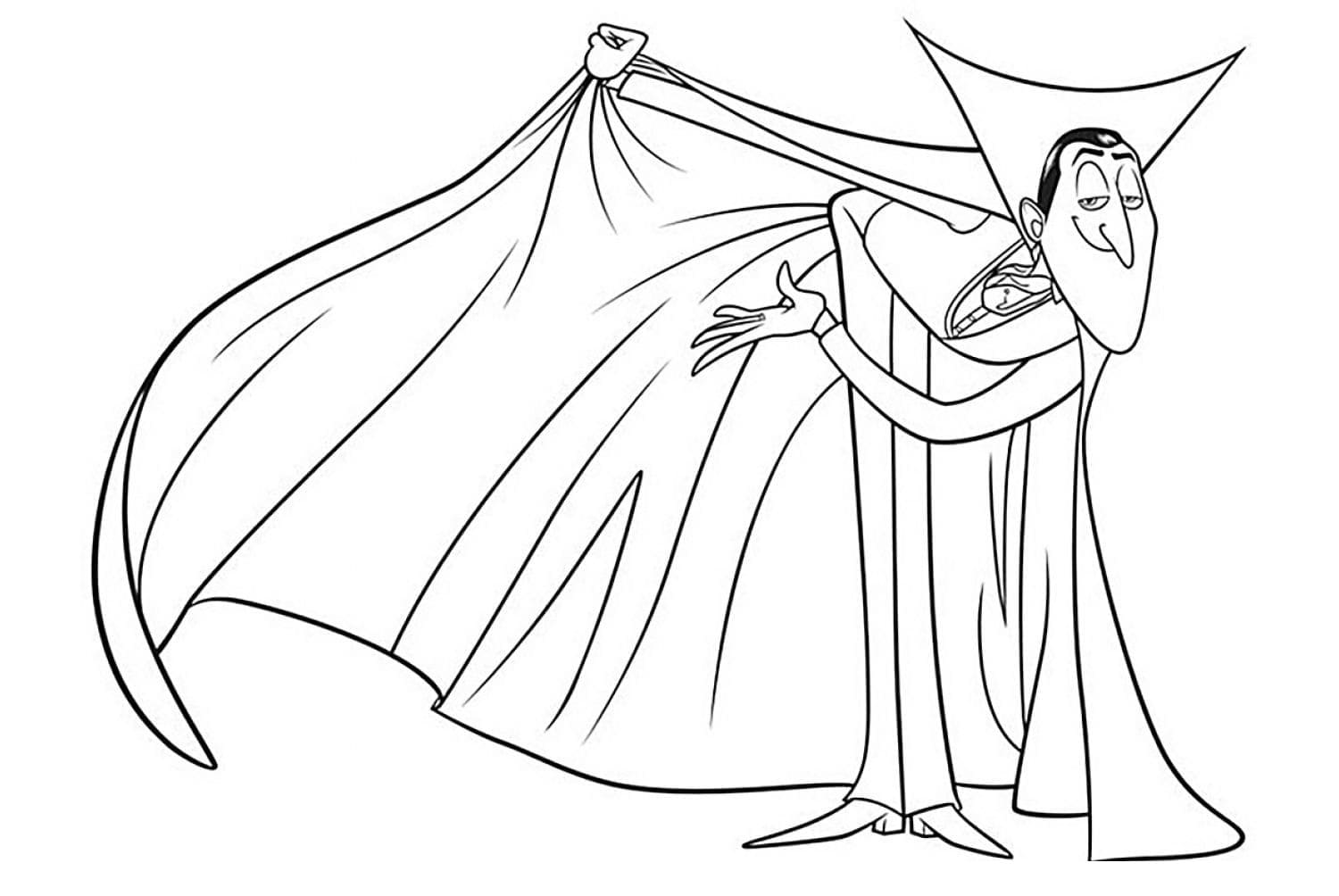 Coloriage gratuit Hôtel Transylvanie #187933 de la collection Films d'Animation à imprimer