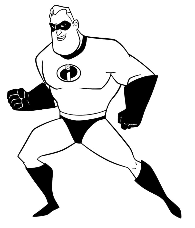 Coloriage gratuit Indestructibles #179729 de la collection Films d'Animation à imprimer