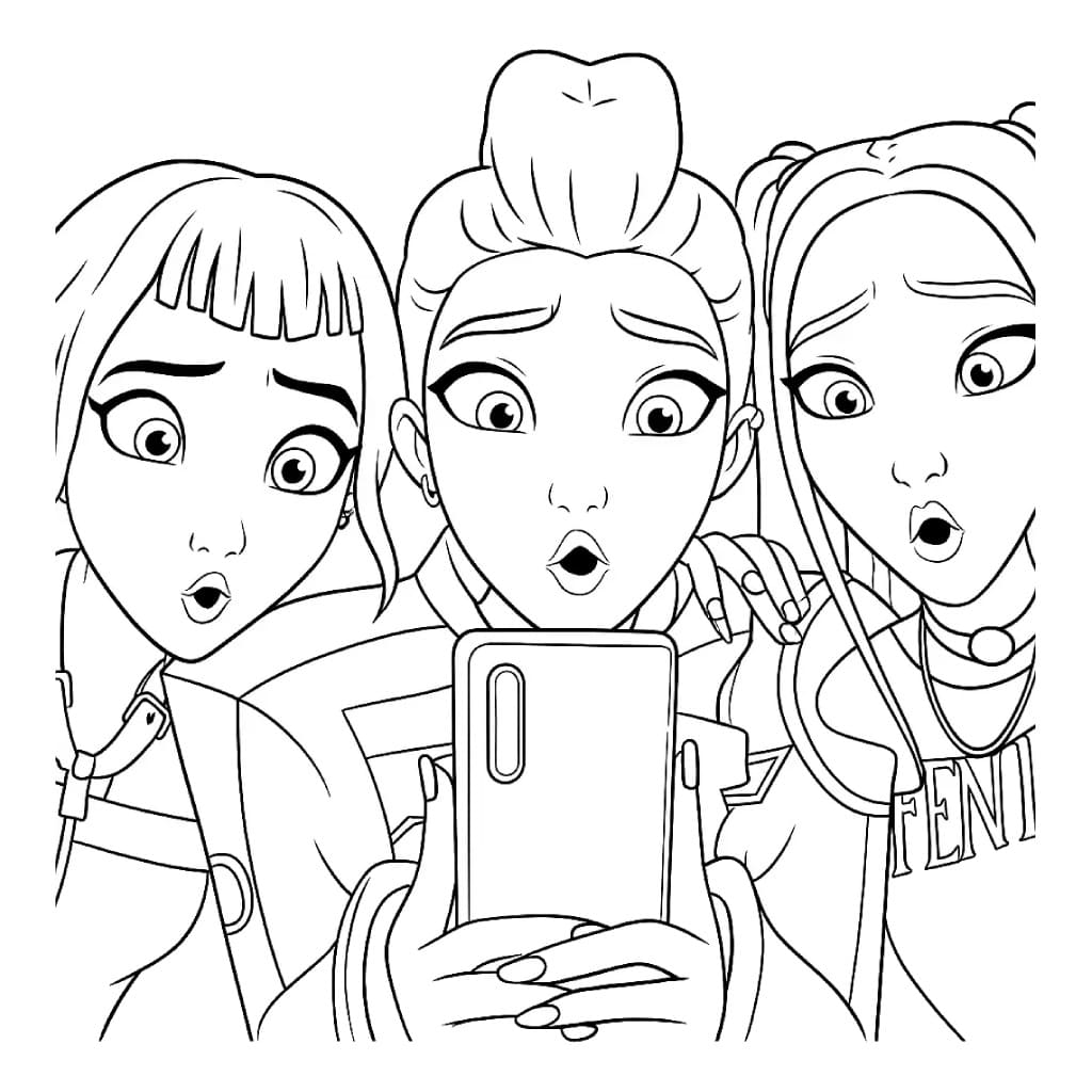 Coloriage gratuit KPop Demon Hunters #221173 de la collection Films d'Animation à imprimer Coloriage gratuit KPop Demon Hunters #221173 de la collection Films d'Animation à imprimer