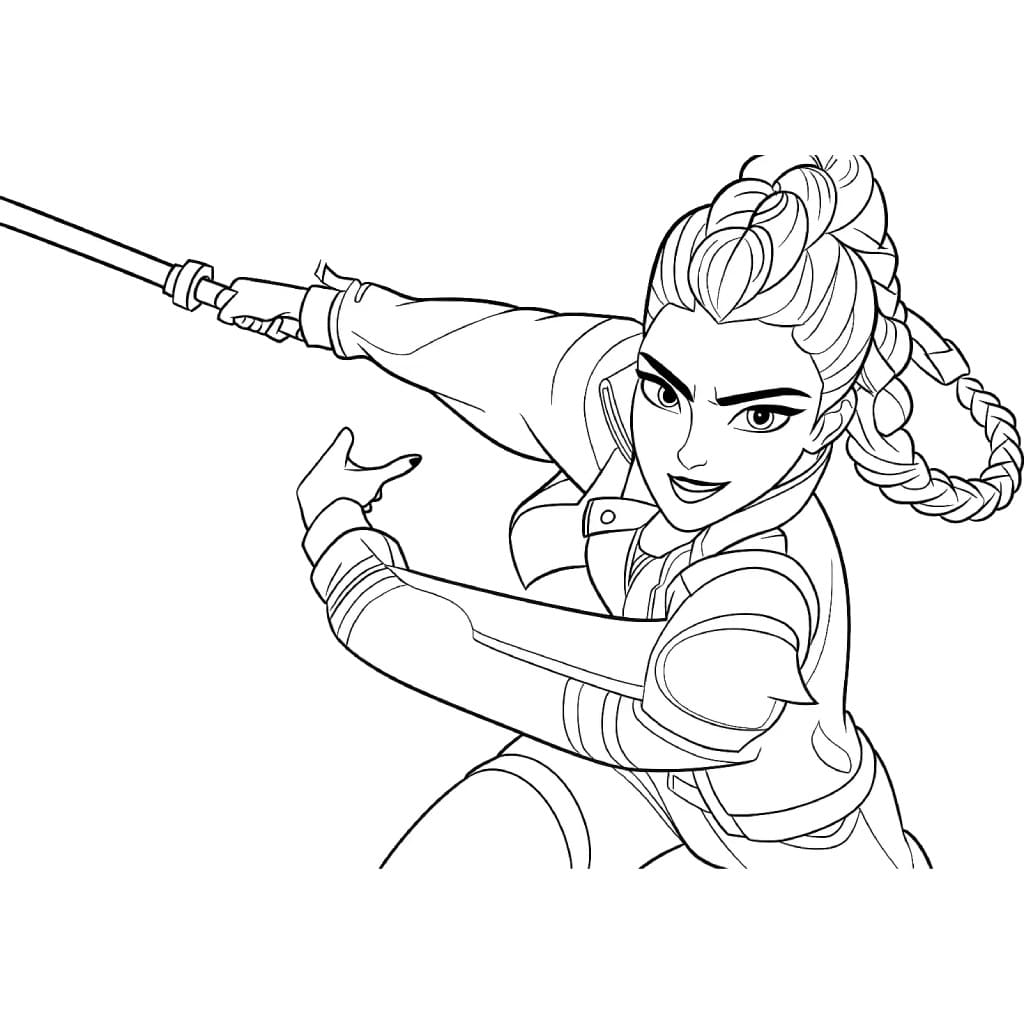 Dessin à colorier: KPop Demon Hunters (Films d'Animation) #221182 - Coloriages à Imprimer Gratuits