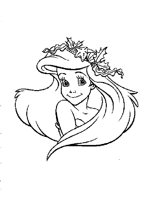 Dessin à colorier: La Petite Sirène (Films d'animation) #127509 - Coloriages à Imprimer Gratuits