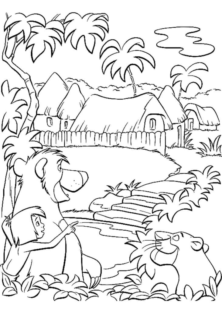 Page de coloriage Le Livre de la jungle #202972, collection Films d'Animation, à imprimer et colorier Page de coloriage Le Livre de la jungle #202972, collection Films d'Animation, à imprimer et colorier
