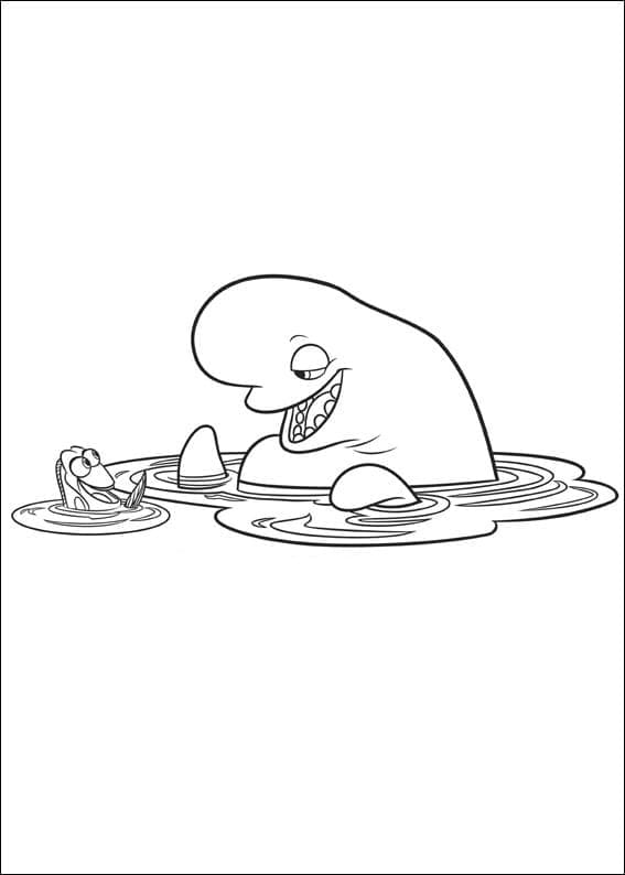 Coloriage gratuit Le Monde De Dory #196076 de la collection Films d'Animation à imprimer