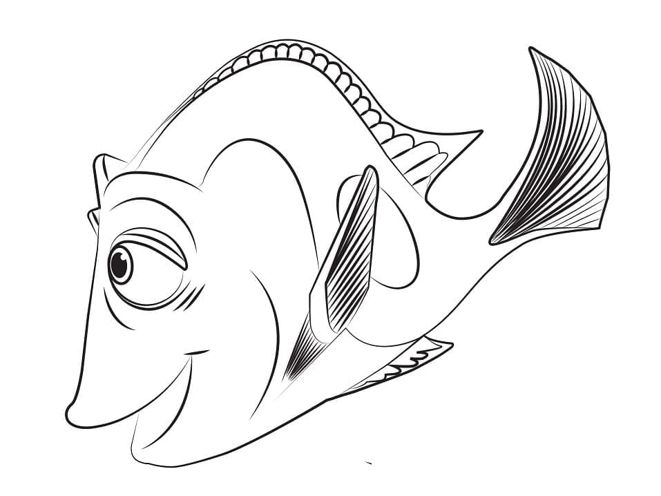 Dessin à colorier: Le Monde De Dory (Films d'Animation) #196081 - Coloriages à Imprimer Gratuits