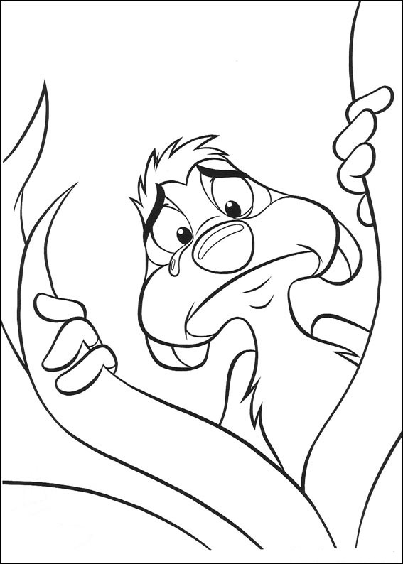 Dessin à colorier: Le Roi Lion (Films d'animation) #73877 - Coloriages à Imprimer Gratuits