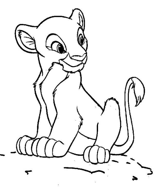 Dessin à colorier: Le Roi Lion (Films d'animation) #73937 - Coloriages à Imprimer Gratuits