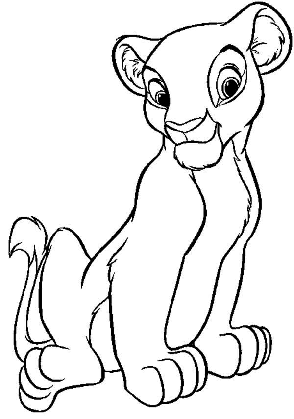 Dessin à colorier: Le Roi Lion (Films d'animation) #73976 - Coloriages à Imprimer Gratuits