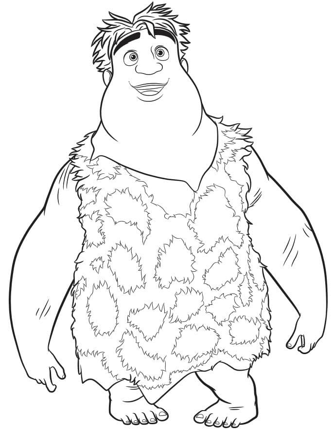 Coloriage gratuit Les Croods #205777 de la collection Films d'Animation à imprimer