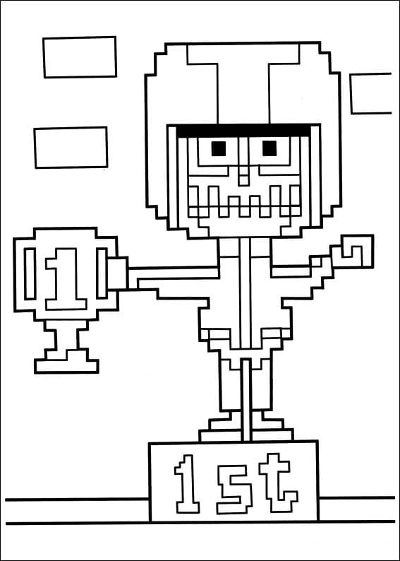 Joli coloriage Les Mondes de Ralph #206233 de la collection Films d'Animation, prêt à imprimer pour petits et grands
