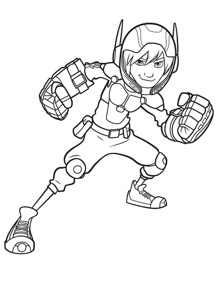 Coloriage Les Nouveaux Héros #206695 à imprimer gratuitement, extrait de la collection Films d'Animation