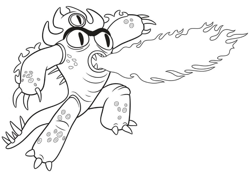 Coloriage gratuit Les Nouveaux Héros #206703 de la collection Films d'Animation à imprimer